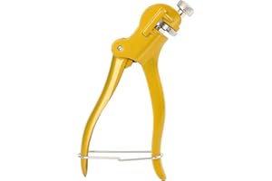 GREAT NECK GreatNeck SS7 Saw Set Tool | Adjust Saw Blades for Peak Performance | Saw Set Tool Helps Get the Most from Saw Blades & Their Replacements | Simple Dial for Choosing Anvil Settings | Gold