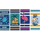 Yioneshop 4 Pack Microfiber Beach Towel Fast Drying, Extra Large 71" x 32" Sand Free Beach Towel Super Lightweight Towels for Travel Sports Bath Swimming Pool Camping Picnic Yoga Gym