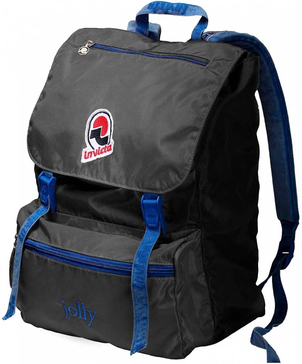 ZAINO UNISEX INVICTA JOLLY III VINTAGE ANTRACITE BROWN 117 Amazon.fr