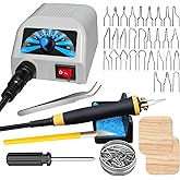 FIRElood LH20 Wood Burning Kit,Wood Burning Tool, Adjustable Temperature Wood Burner Kit,professional wood burning kit for Ad