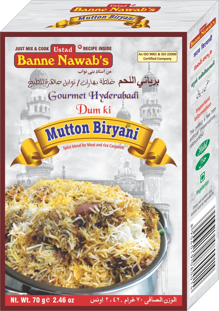 Hyderabadi Mutton Biryani Masala