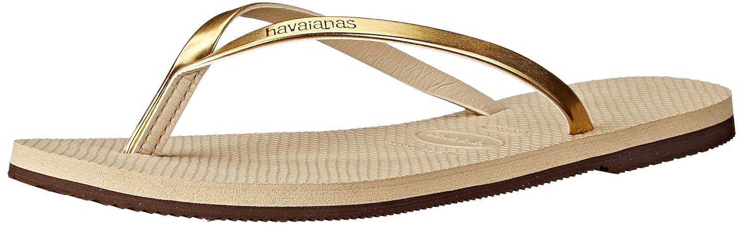 havaianas sand grey light golden