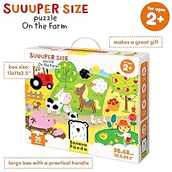 Banana Panda - Suuuper Size Puzzle On the Farm