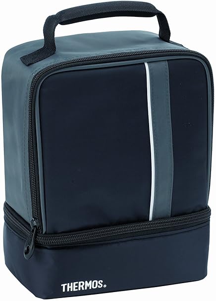 thermos lunch bag black