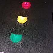 WINOMO 6pcs batteriebetriebene klicken Sie auf Push-3-LED-Licht-Lampe