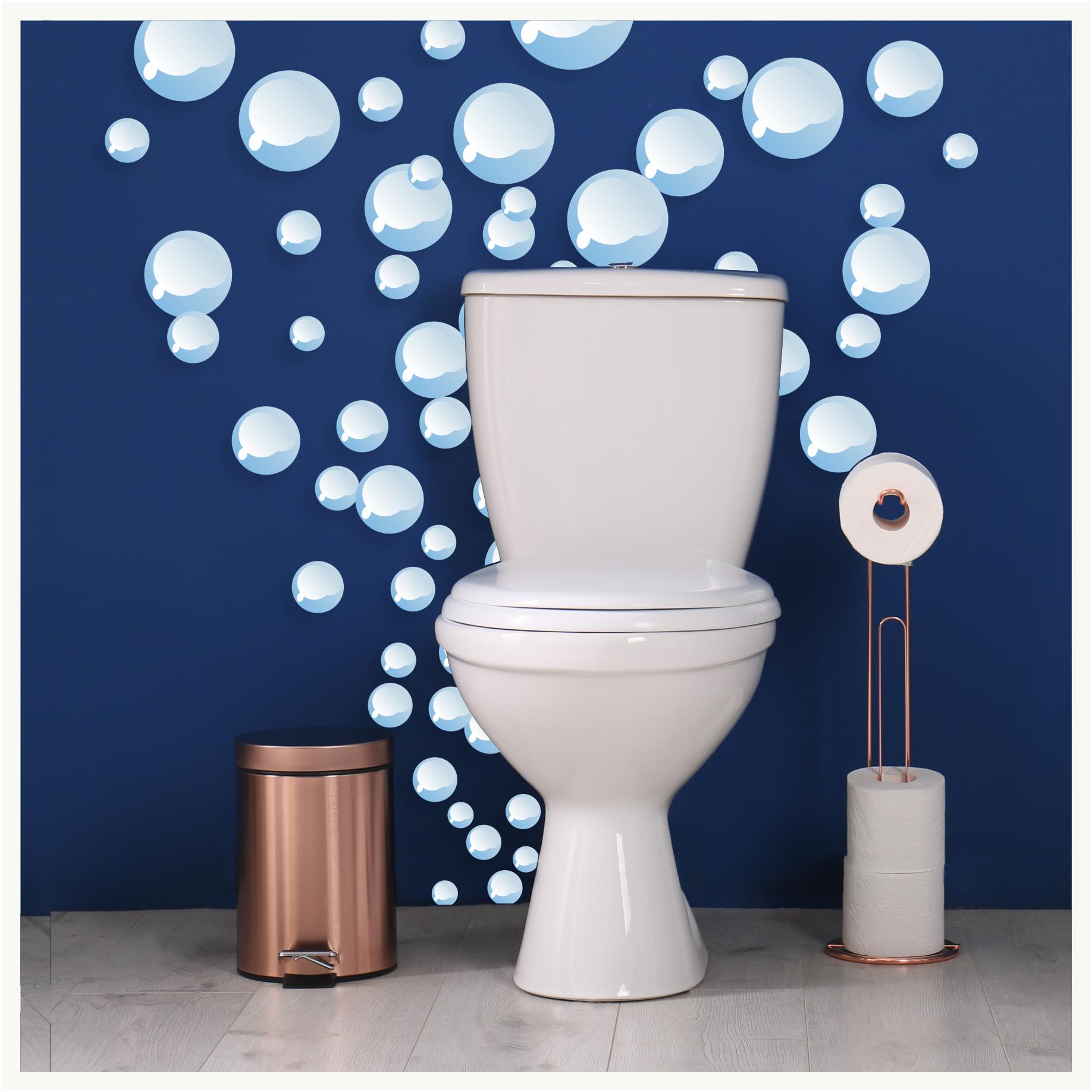 x310 Large Bubble Stickers, Hardwearing Water and Weatherproof 0% Transparency Decals, Cover Marks, Sea Life Wall Decor, Cars & Home Projects. (310 Jumbo, Jumbo Pack)