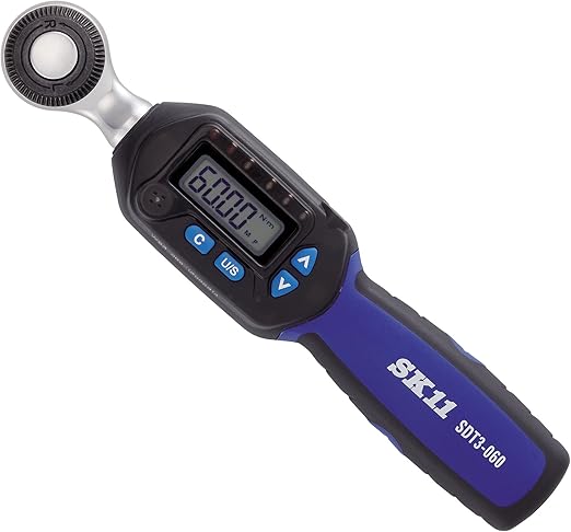 Amazon Sk11 デジタルトルクレンチ 差込角 9 5mm 3 60n M Sdt3 060 Diy 工具 ガーデン