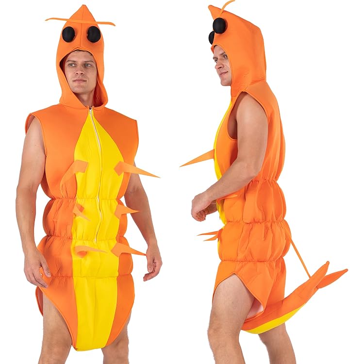 Costume Adulte Funziez! – Déguisement Morse En Peluche – Taille S à XL – Confortable Pour Halloween, Soirées Déguisées - 5