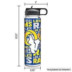 Rico Industries NFL Football Los Angeles Rams 22oz