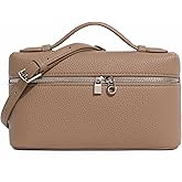 Crossbody Bag for Women Top-Handle Pouch Bag Designer Shoulder Leather Handbag Trendy Purse