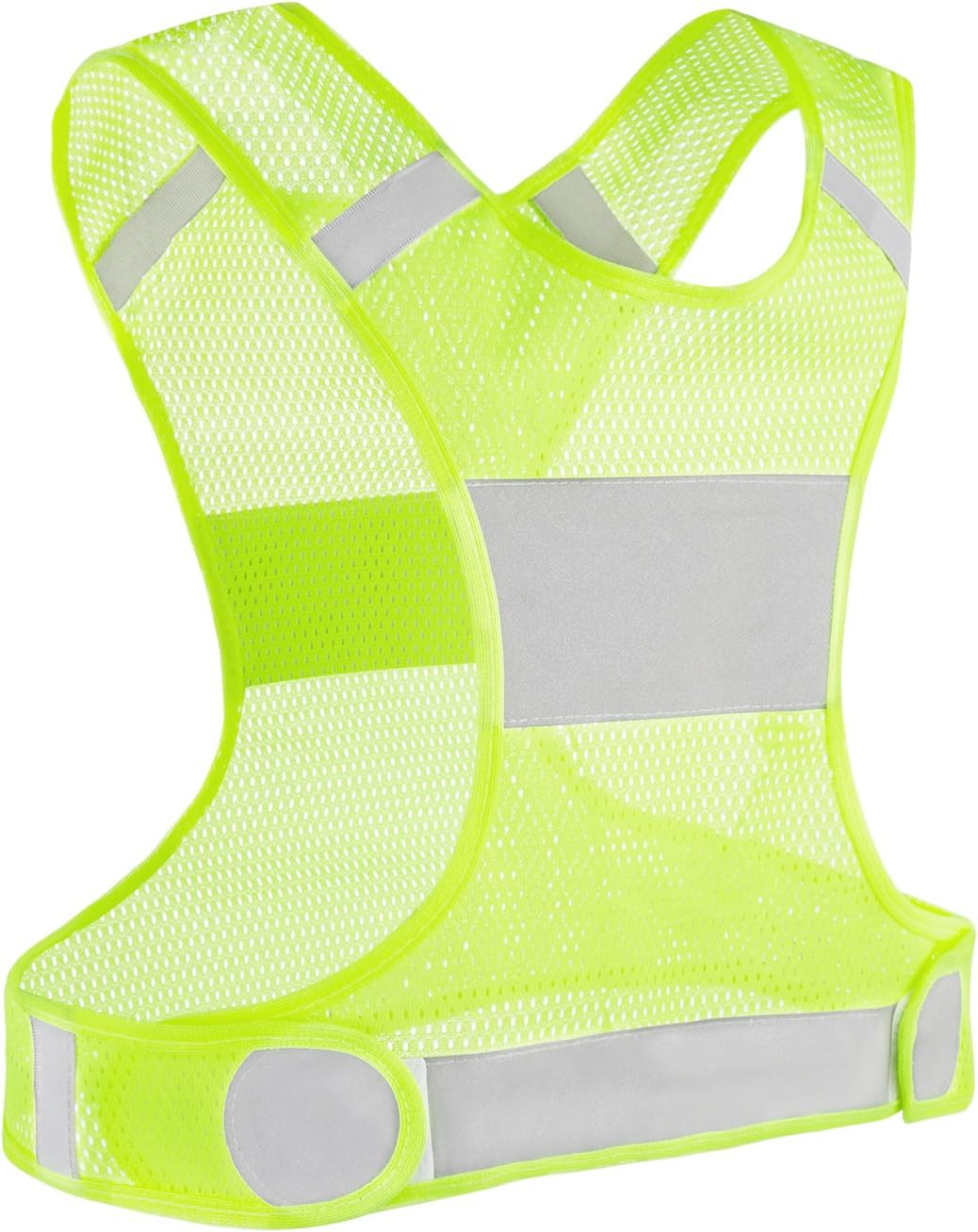 ONETWOSHARE Reflective Vest, Comfortable Safety Vest for Women and Men Jogging, Biking, Motorcycle, Walking