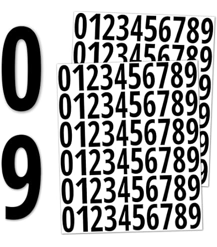 BINLINHONGO 640-Pack Small Alphabet Stickers – 1 Inch Vinyl Letters & Numbers, Removable, For Crafts & Organization