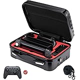 Nintendo Switch Carrying Case from FOLLIM, Deluxe Hard Shell Travel Messenger Bag for Switch Console, Pro Controller & Access