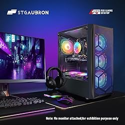 STGAubron Gaming Desktop PC, Radeon RX 580 8G