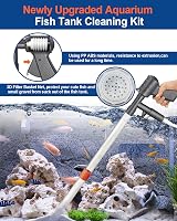 QZQ Aquarium Gravel Cleaner 2024 Edition Vacuum Cleaner Kit view 4