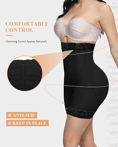 SHAPSHE Butt Lifter Shorts for Women Fajas Levanta Cola Y Cadera