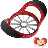 Supercenter Apple Cutter, Apple Corer and Slicer - 4.72 Inch Apple Slicer | Stainless Steel Apple Corer Tool with 12 Super Sharp Blades, lightweight Apple Slicer and Corer with Anti-slip Handle