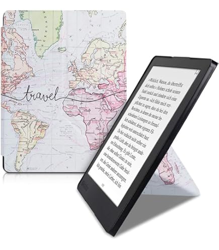 Kobo Aura H2O Edition 2 - Folio Leather Case Ultra Slim and