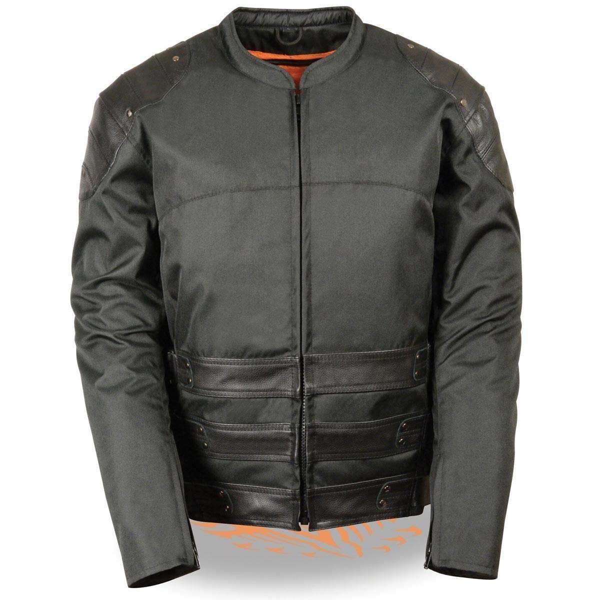 Milwaukee Leather Men's Armored Textile Motorcycle
