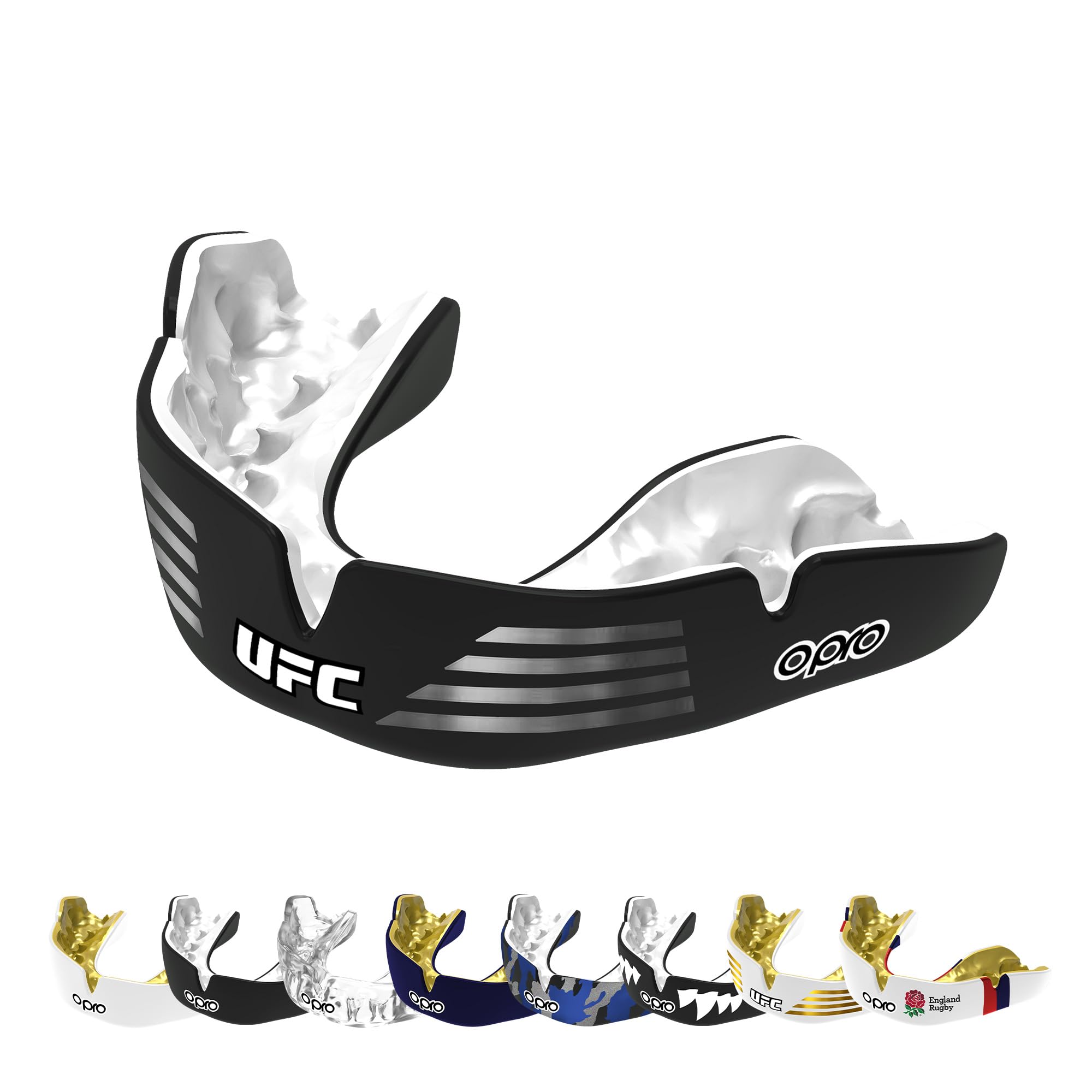 OPRO Instant Custom-Fit Mouthguard – Dentist Level Gum Shield Adult and Kids – OPRO Mouth Guard Boxing and MMA, Self-Fit Gum Shield Rugby and Hockey – Maximum Protection with Dental Warranty — image 1