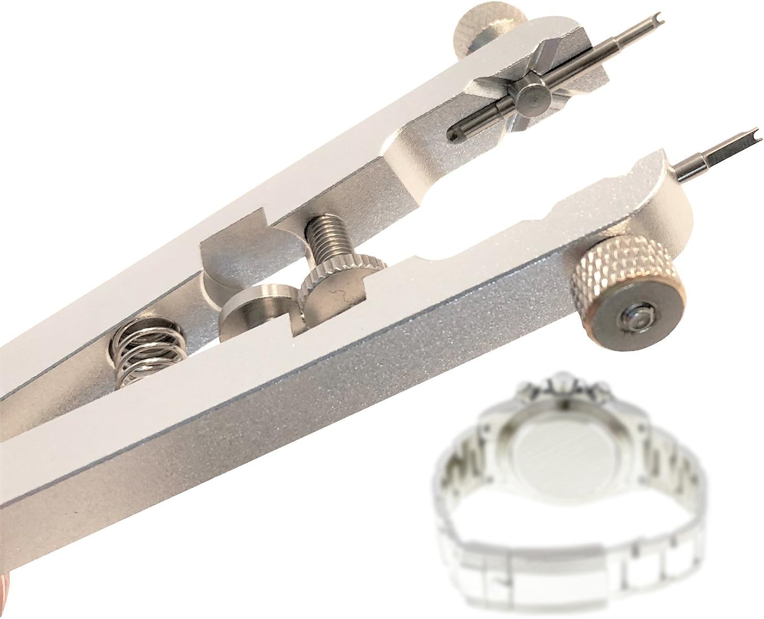 W&S Spring Bar Plier Tool - to Remove and Replace Watch Spring Bar Pins, Watch Straps and Watch Bands: Watches
