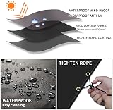Funshot 250x200x90 cm Outdoor Furniture Cover 420D Oxford Waterproof UV view 3