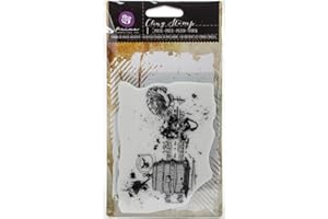 PRIMA MARKETING INC Prima Marketing 580148 Cling Stamp 3.5"X5" -Romanticism