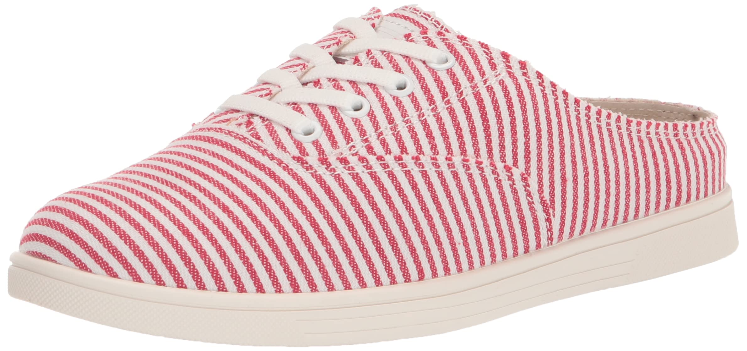 Spenco Women’s Santa Rosa Mule, Red Stripe, 7.5 Wide