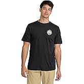 Volcom Men's Arched Heather Short Sleeve T-Shirt - Soft Cotton Blend Crewneck Tee, Lightweight & Breathable Casual Fit