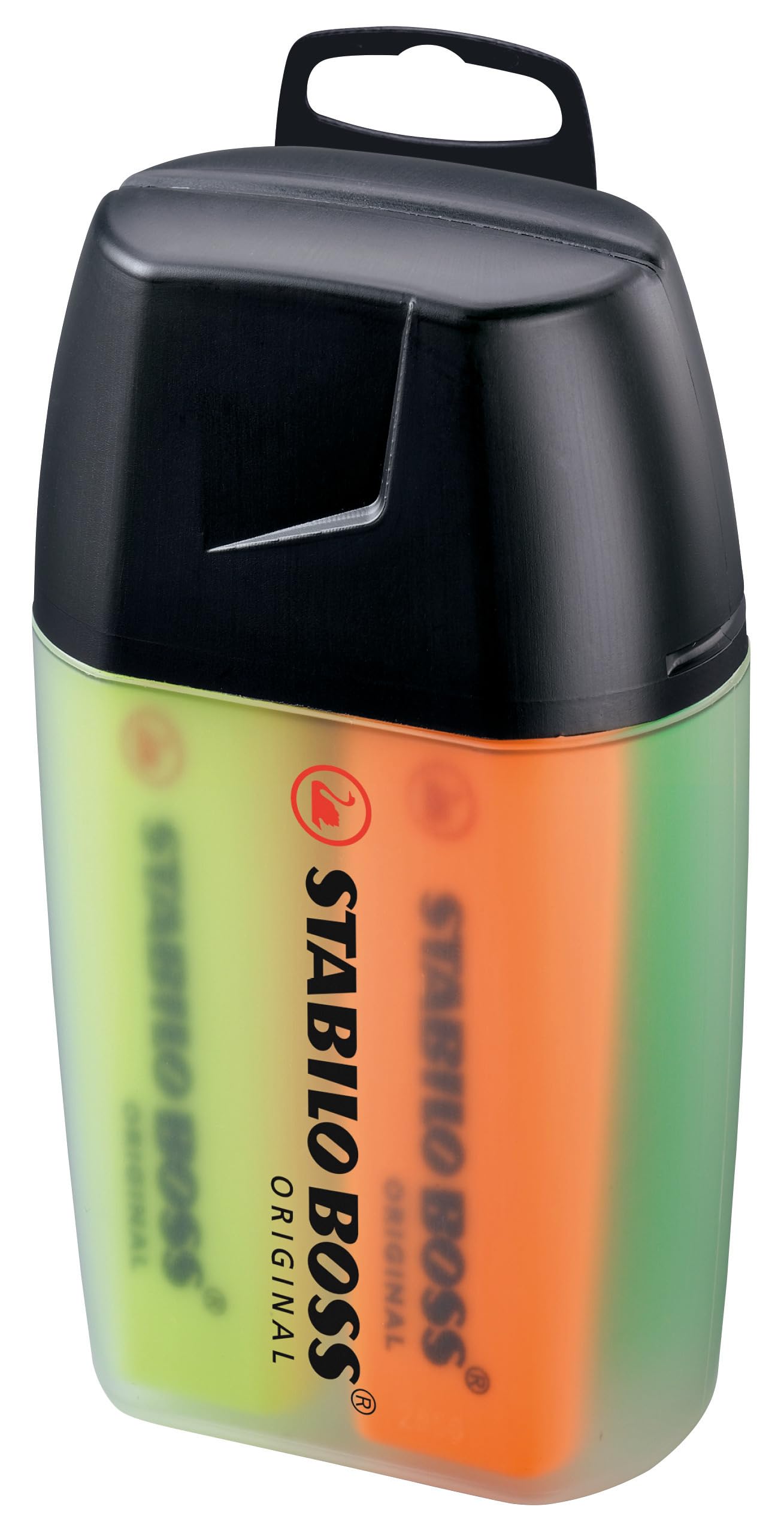 STABILO BOSS ORIGINAL - Highlighter - Big Box of 4 - Yellow, Orange, Green, Pink — image 1