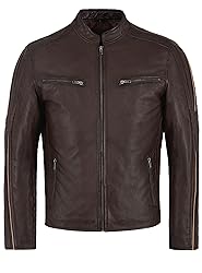 HANDSY Leather Jackets For Men - Leather Motorcycle