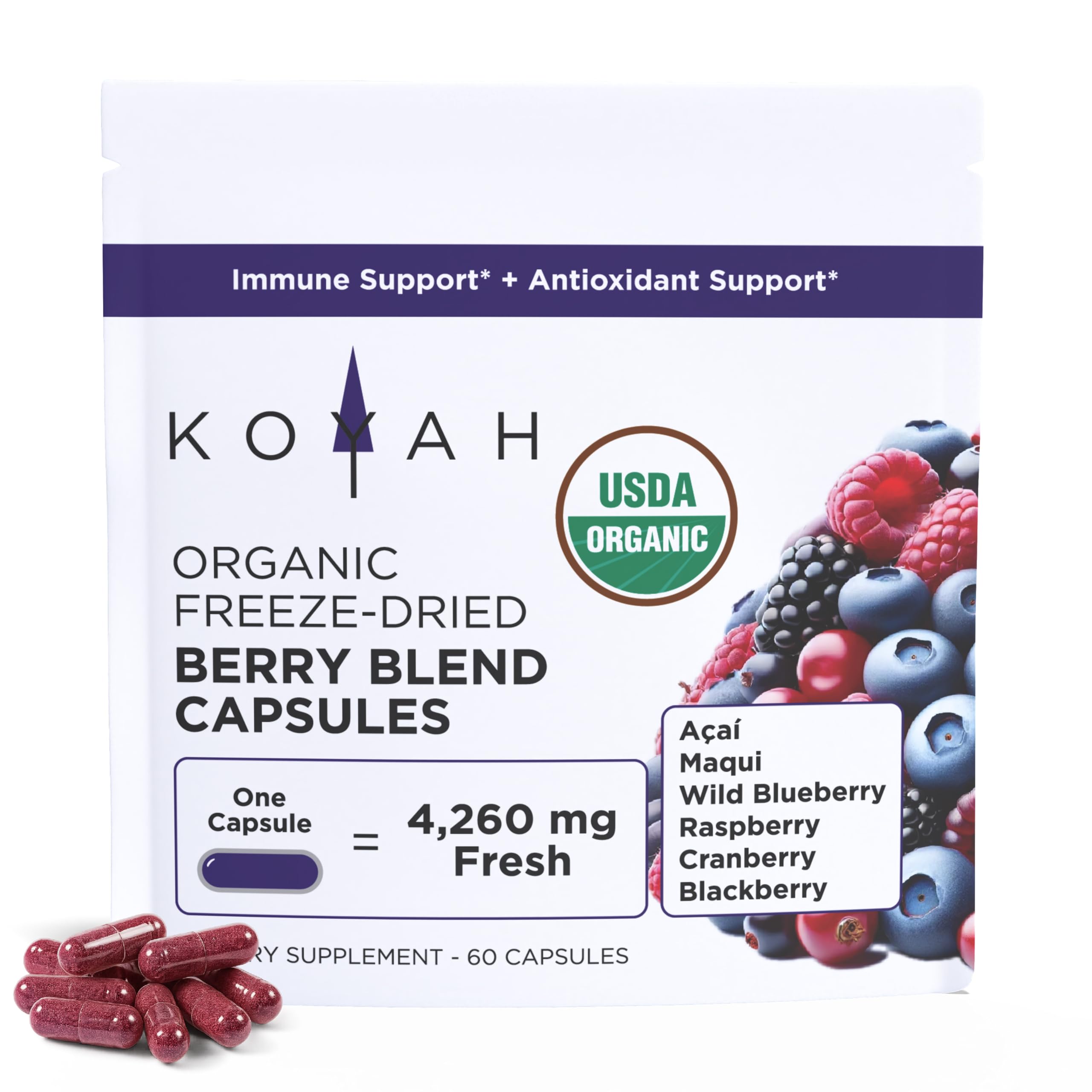 Organic Freeze-Dried Berry Blend