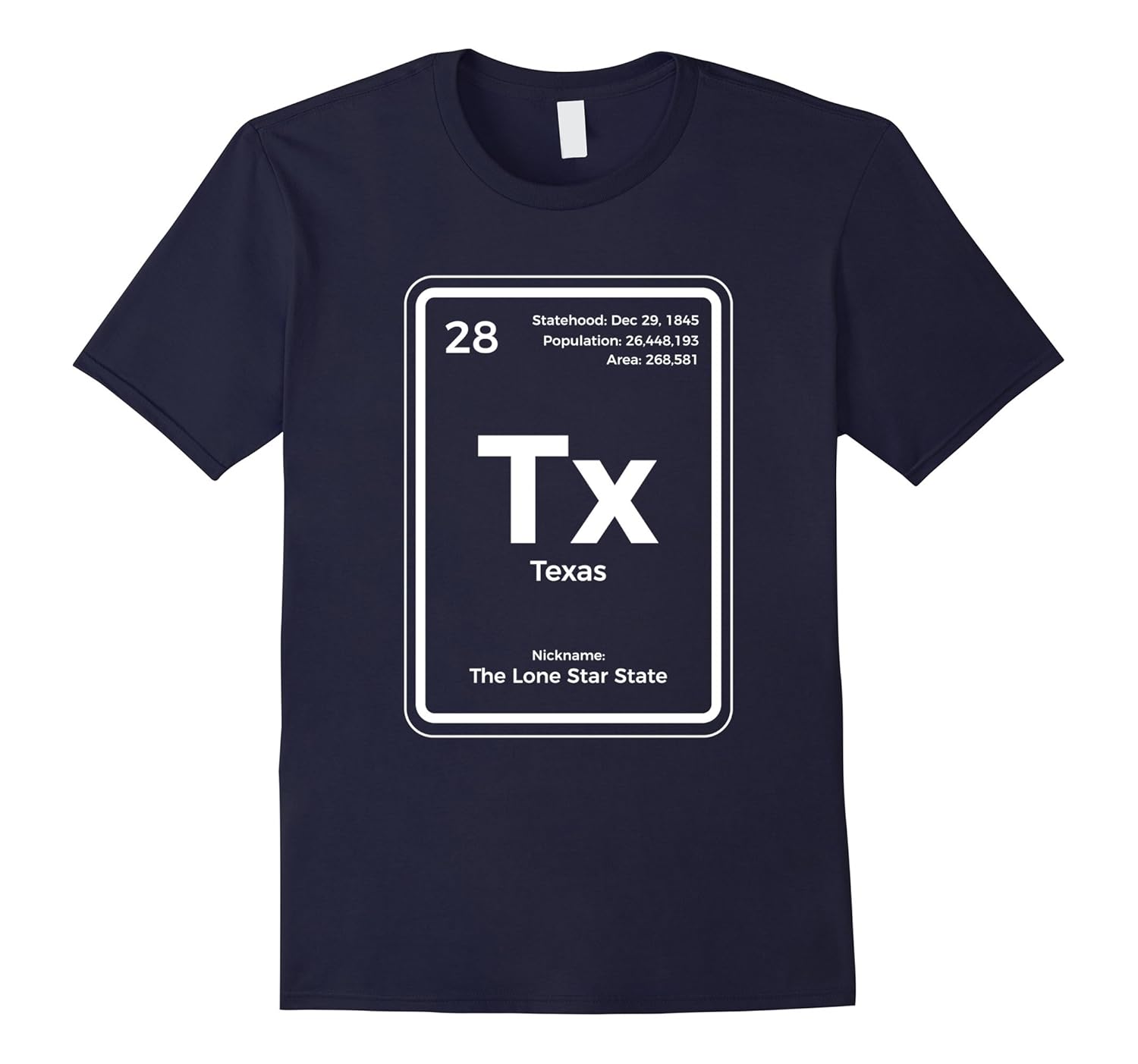 Texas Shirt | Lone Star State Chemistry T-Shirt-ANZ