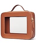 Popvibe Clear Makeup Bag Toiletry Case Travel