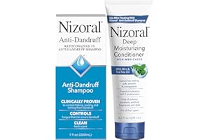 Nizoral Anti-Dandruff Shampoo, 7 Oz + Deep Moisturizing Conditioner, 9.4 Oz Bundle