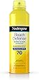 Neutrogena Beach Defense Spray Sunscreen Broad Spectrum SPF 70, 6.5 Oz