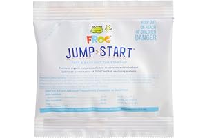 FROG Jump Start for Hot Tubs - Start-Up Chlorine Shock Removes Organic Contaminants & Establishes Chlorine Level - Hot Tub Set Up & Treatment - 1 Pack