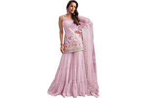 Shriva Fashion indian ready to wear salwar kameez Eid Festival wedding party plus size Sharara suit party for women (2800)