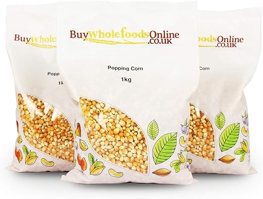 Popping Corn Kernels 3kg (Buy Whole 
