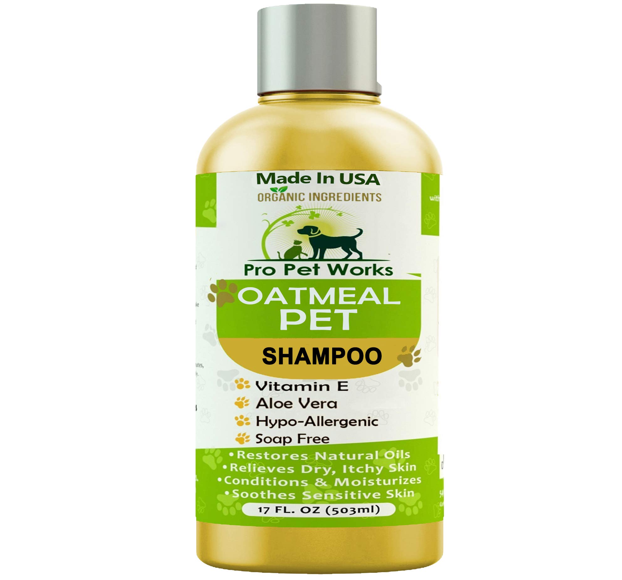 Pro Pet Works Natural Oatmeal Shampoo And Conditioner For Dogs, Cats 17