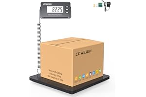 Digital Shipping Postal Scale 1.76 oz High Accuracy！440lb with Tare Function, Extended LCD Display for Packages Small Busines
