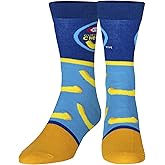 Crazy Socks – Fun Food & Snack Novelty Crew Socks – Takeout & Fast Foods Styles – Unisex Large Comfy Gift Socks