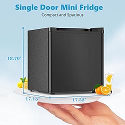 Electactic 1.6 Cu.ft Mini Fridge with