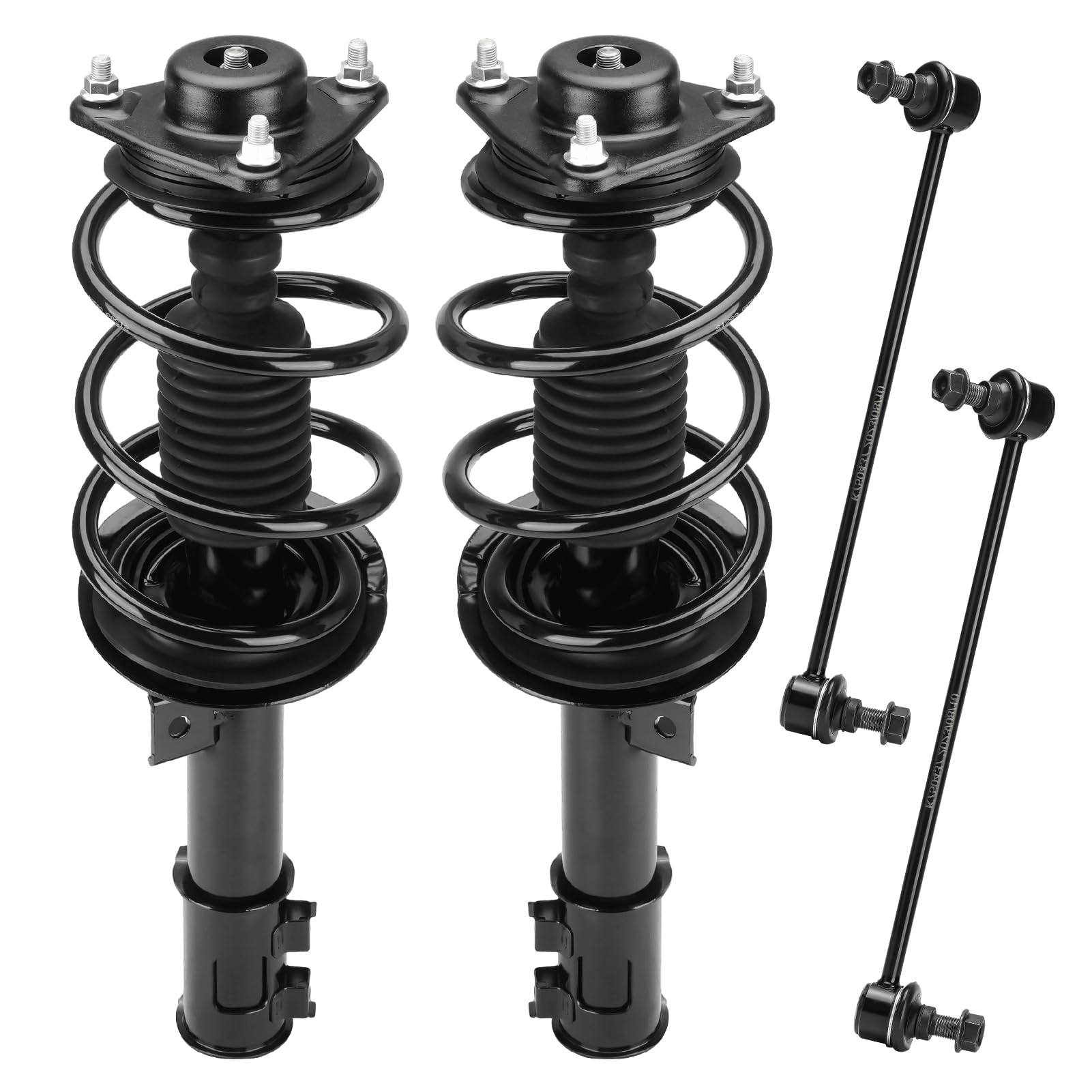 Photo 1 of ***PARTS ONLY***Front Coil Spring Strut & Stabilizer Sway Bar Links Fit for Hyundai Sonata GLS/Limited 2.4L 2011?only for built before 7/22/2010, Exc. Factory Pro Kit), Strut Replace for 172586, 172585, 532585,532586