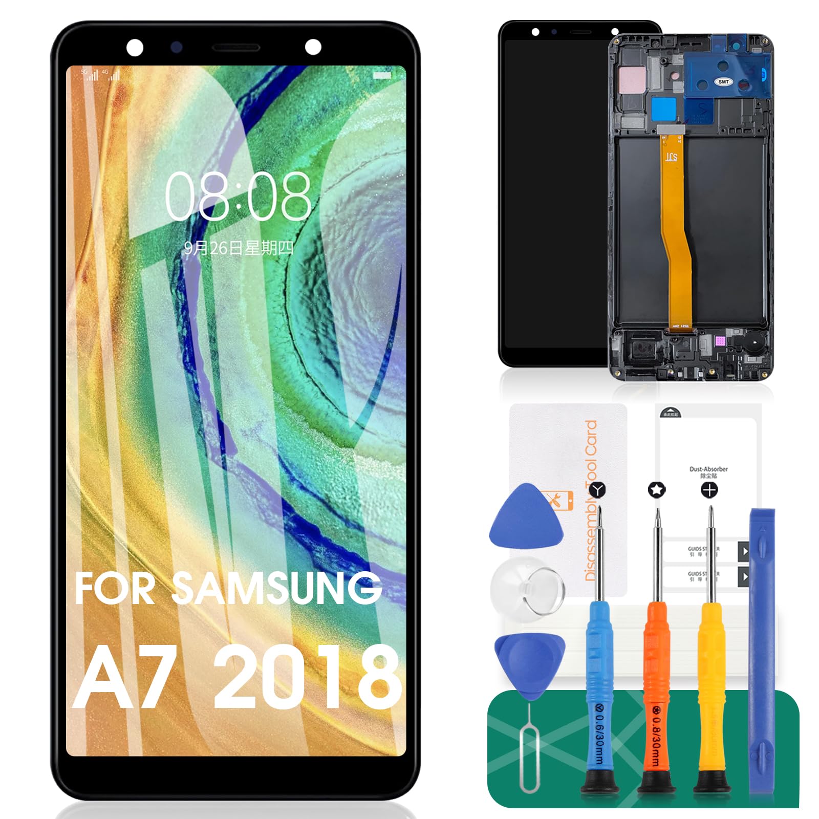 Samsung A7 2018 Original Display Price A750F LCD For Samsung A7