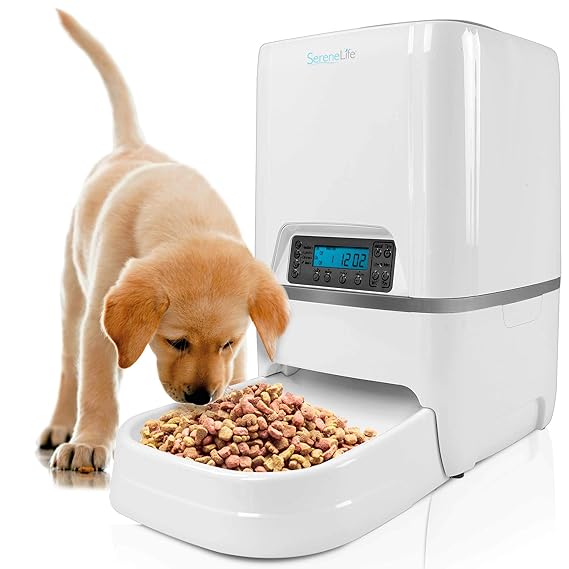 Serene Life Serenelife Automatic Pet Feeder Electronic Digital