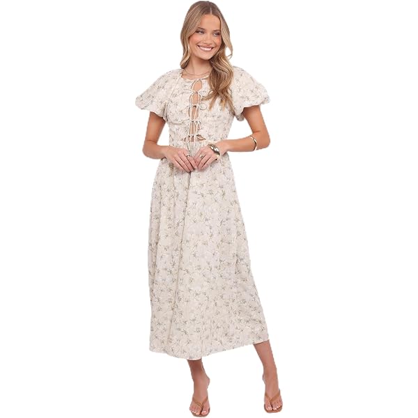 Lainey Tie Maxi Dress