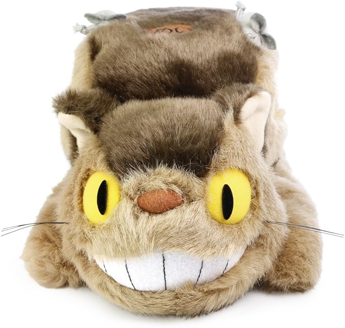 Amazon スタジオジブリ となりのトトロ ネコバス M ぬいぐるみ 長さ41cm ぬいぐるみ おもちゃ