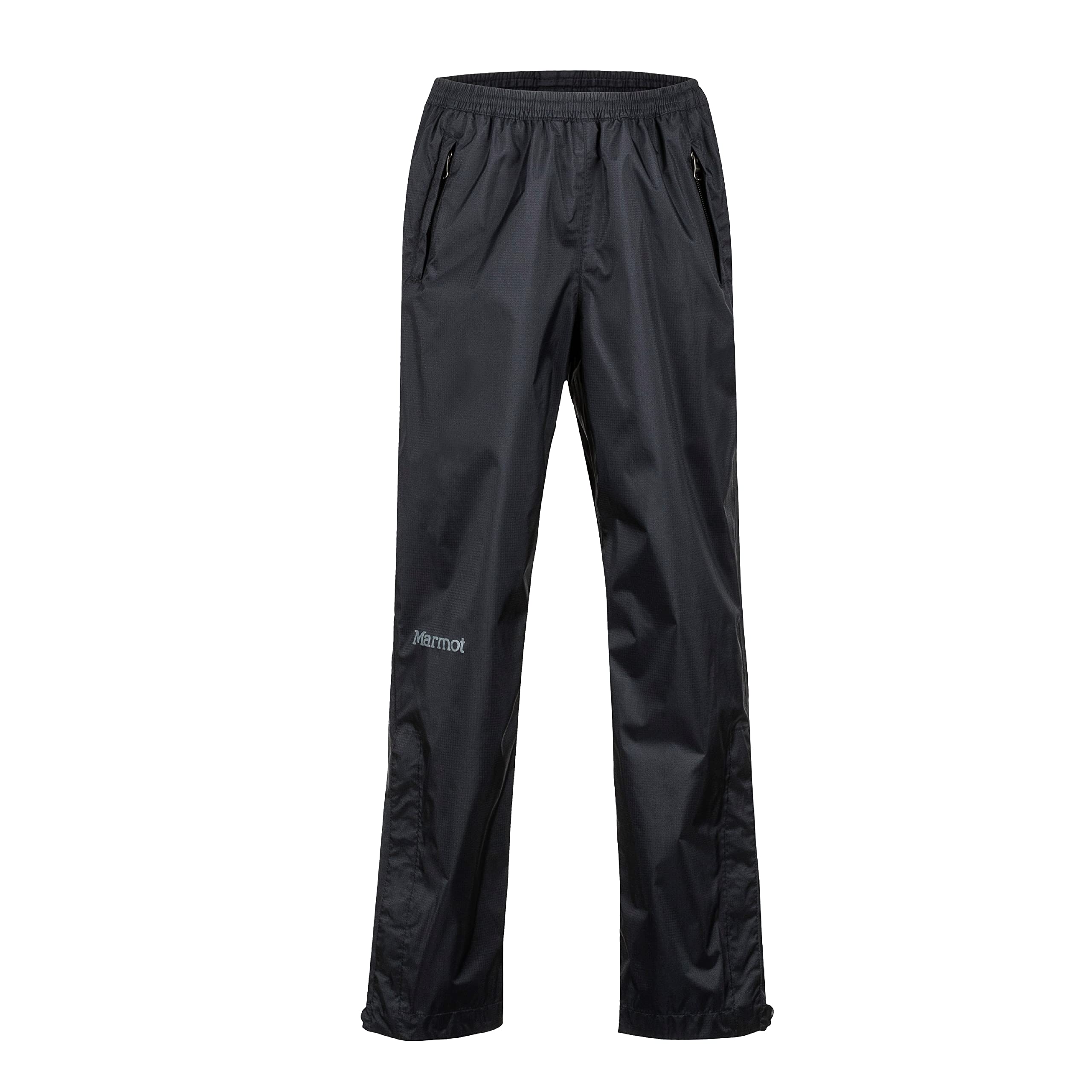 Marmot Kid's Precip ECO Pant Hardshell Rain Trousers, Windproof, Waterproof, Breathable - Black, X-Small