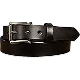 Bullhide Belts Mens Leather Belt for Work, Casual, Dress 1.25" Wide,